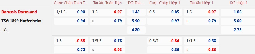 Nhận định, soi kèo Dortmund vs Hoffenheim, 23h30 ngày 15/12: Chủ nhà thắng nhọc - Ảnh 5