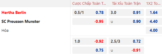 Nhận định, soi kèo Hertha Berlin vs Preussen Munster, 0h30 ngày 14/12: Tiếp đà bất bại - Ảnh 1