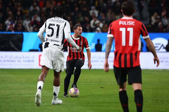 Siêu máy tính dự đoán Juventus vs AC Milan, 0h00 ngày 19/1